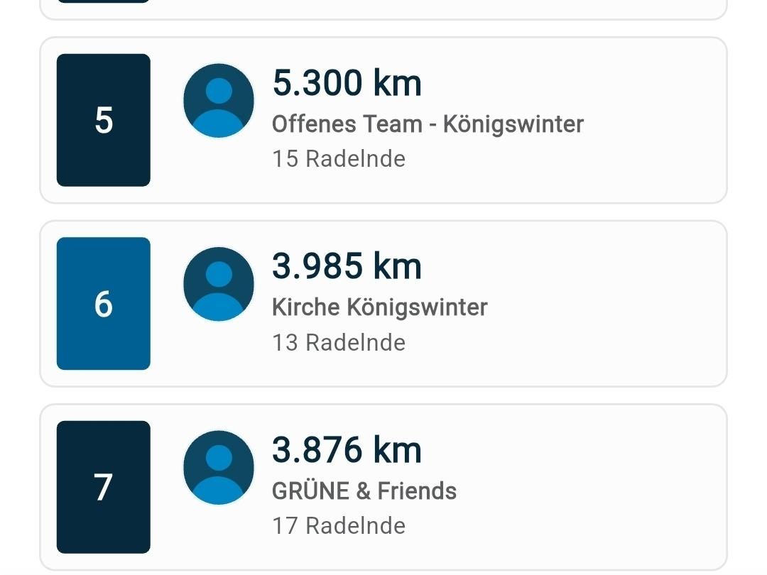 Platz sechs unter 21 teilnehmenden Teams
