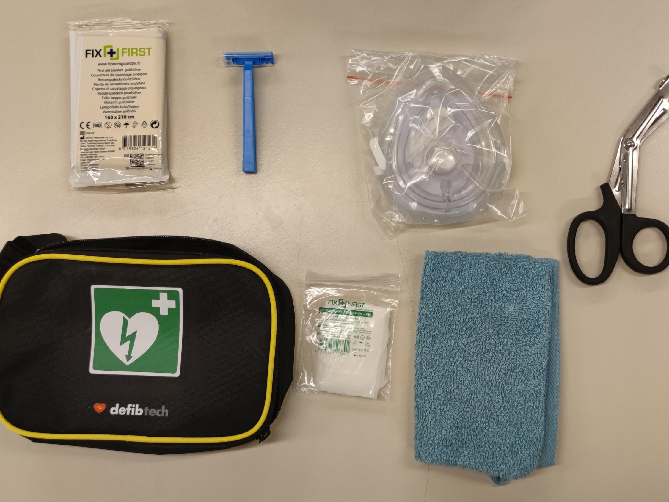 Zubehörtasche Defibrillator