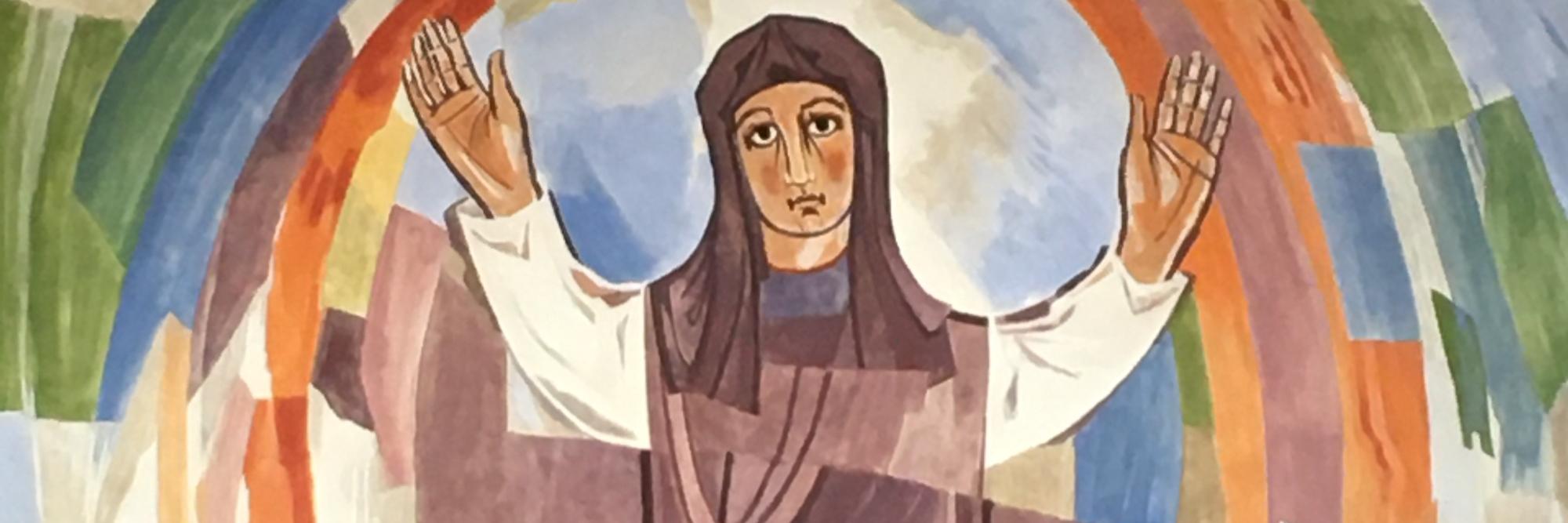 Marienbild Chorraum Eudenbach